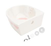 SEWOART 1 Pc Bol d'alimentation mangeoire à Foin cobaye Tunnel de cobaye Cochon Cages enclos pour Chiot Clapier Rat cérélac gamelle en céramique pour Lapin Bol en céramique pour Lapin Rose