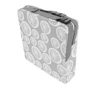 SEWOART 1 Pc Coussin Rehausseur Coussin D'appoint Augmentant La Chaise d'enfant Enfant Carré Siège Chaise Haute Bébé Tapis De Chaise Haute Infans Grey Éponge