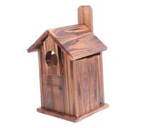 SEWOART 1 Pièce Cage à Oiseaux en Bois Cage à Oiseaux extérieure Décoration de Jardin Chic Maisons d'oiseaux pour l'extérieur décoratif Cages Cage Oiseaux Accessoires d'oiseaux d'extérieur