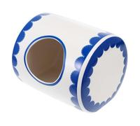 SEWOART 1 Pièce Hamster Maison en Céramique Transport pour Animaux De Compagnie Litière pour Cochons d'Inde Mignon Rat Bol Pet Corps Curl Kit Câlin Gerbille Décoration Intérieure