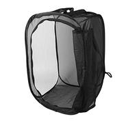 SEWOART 1 Pièce Incubateur De Cage à à Cage en Filet à L'épreuve des Insectes Habitat Grillagé Pliable Cages Bugs Exploration Bogue Enceinte Cage Terrarium Tissu Non Tissé Black