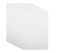 SEWOART 10 Feuilles de Pochoirs Translucides en Pvc 22x14 Cm pour Stylo 3d, Cahier de Calques Inclus, Feuilles Réutilisables pour Loisirs Créatifs et Dessin Précis