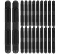 SEWOART 10 Paires Coussinets D'oreille en Silicone Antidérapants pour Lunettes, Embouts Noirs pour Branches, Accessoires Légers et Réutilisables, Adaptés Lunettes de Lecture et Soleil,