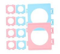 SEWOART 10 Pièces Connecteurs Externes pour Cage à Hamster Plaques de Raccordement pour Tunnel Accessoires pour Animaux Petits Rapide et Entretien Facile Compatible Gerbils et Autres