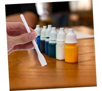 SEWOART 10 Pièces Lot Bâtons Plastique Multi Usage pour Collage et Peinture Spatules de Mélange Légères et Portables pour DIY Application Rapide de Colle et Mélange de