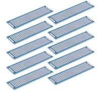 SEWOART 10 Pièces Lot de Cartes de Circuit Imprimé Recto-Verso à Souder Planches PCB pour Projets Électroniques Prototypage et Tests Design Compact et Multifonctionnel