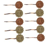 SEWOART 10 Pièces Sucette pour Animaux De Compagnie Clapier Friandises pour Hamsters Cage à Cobaye Rat Jouets pour Hamsters Mangeoire à Foin Nourriture pour Lapin Cage à Hamsters Bois