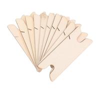 SEWOART 10 Pièces Wood Weaving Shuttle Sticks Compact Portable Tools For Scarf Tapestry Knitting Needles DIY Handmade Crafts