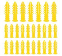 SEWOART 100 pièces Chevilles Murales Plastique Kit pour Cloisons Sèches Fixations Robustes et Expansion Sécurisée pour Plaques de Plâtre pour Usage Domestique et Bricolage