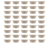 SEWOART 100 Pièces Lot de Bols Jetables Papier pour Petits Animaux Anti-Renversement pour Eau et Nourriture Usage Quotidien et Voyage