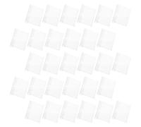 SEWOART 100 Porte-Étiquettes Transparents en PVC 8X4 CM pour Étagères Métalliques Supports d'Affichage Réutilisables pour Étiquettes de Prix en Supermarché et Commerce de Détail