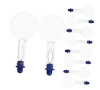 SEWOART 10pièces Enfile-Aiguilles avec Loupe pour Couture Main Accessoire De Filage Facile pour Travaux De Couture Et Tricot pour Personnes Âgées Et Loisirs Créatifs