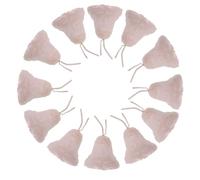 SEWOART 12 Pièces molaires de Lapin Rabbit Jouets molaires pour Petits Animaux meules portatives Jouets de Dentition en Forme de Cloche molaire Animal