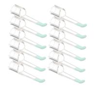 SEWOART 12 Pièces Silicone Ear Spoon Replacement Tips Ear Cleaner Parts Soft Rounded Edges Reusable Earwax Removal For Teens Adults Family