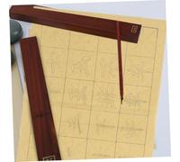 SEWOART 120 Pièces Chinese Calligraphy Practice Paper For Beginners Standard Kai Script Stroke Tracing Sheets For Brush Writing Skills And Hand Control Training