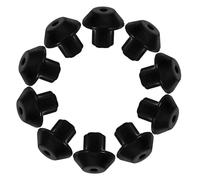 SEWOART 16pièces Anti-dérapants Caoutchouc Pour Gazinière Supports Caoutchouc Résistants Chaleur Rehaussent Et Stabilisent La Table De Cuisson à Gaz Accessoires Pour Réchaud Installation