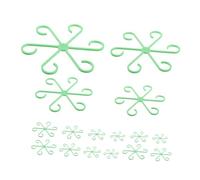 SEWOART 16pièces Supports De Tiges pour Plantes Grimpantes Lot de Tuteurs Plastique Réutilisables pour Fleurs Et Plantes Intérieur Accessoires De Jardinage