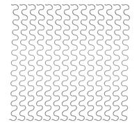 SEWOART 18 Pcs Ressorts de Remplacement pour Canapé 60 CM de Serpent, Clips à Ressort pour Meubles, Kit Réparation Fauteuil Inclinable et Coussins Affaissés, Pièces de Rechange pour Sièges