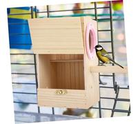 SEWOART 1Pc Nichoir D'Élevage d'oiseaux Nichoirs pour Perruches pour Oiseaux Petit Nid D'Oiseau Maison D'Oiseau Extérieure Cage De Voyage pour L'Éclosion des Oiseaux