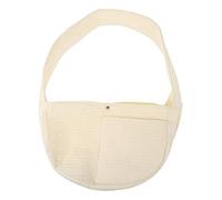 SEWOART 1pc Pet Cross Body Cats and Dogs Portant À Bandoulière À Épingles (Beige)