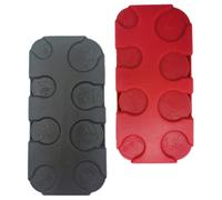 SEWOART 2 pièces Boîte de Rangement Monnaie pour Voiture Organisateur Euro Dollar Compartiments Multifonctions pour Voyage et Usage Automobile Rouge et Noir