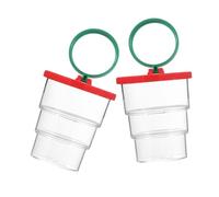 SEWOART 2 pièces Boîtes Observation Insectes avec Loupe pour Garçon Fille Kit d'Exploration en Plein Air Conteneur Collecteur et Lot