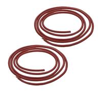 SEWOART 2 Pièces Ceinture de Machine à Coudre Cuir Vintage Courroie Renforcée pour Machine à Coudre Ancienne Accessoire Tailleur pour Pédale Pied Remplacement pour Usage Domestique