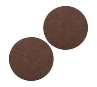 SEWOART 2 Pièces Diffuseur Rond Anti-éblouissement pour Lampe LED Lot de Abat-jours Diffuseurs de Lumière pour Plafonnier et Lampe de Bureau Élégante et Facile à Installer Couleur Café
