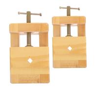 SEWOART 2 Pièces Pince pour Gravure avec Serrage Ferme Ajustable pour Atelier Artisanal Outil Polyvalent pour Sculpture de Calligraphie et Pierre Lot de Petit Moyen