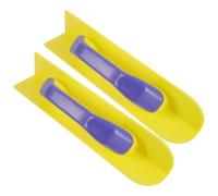 SEWOART 2 Pièces Platoir D'angle Intérieur en Plastique pour Rénovation Maison, Outil Mural Précis pour Finitions Nettes Temps D'arrêt