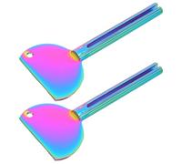 SEWOART 2 Pièces Presse-tube Portable Métal pour Dentifrice et Lotion Manuel pour Tubes de Crème Extracteur Complet et Polyvalent pour Tubes Cosmétiques et Soins