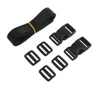 SEWOART 2 Pièces Sangle Partie Sacs Remplacement Trépied De Golf Ajustable Bracelets Tandis Que La Ceinture Chariot De Golf Ceinture De Fixation Chariot De Noir Polypropylène