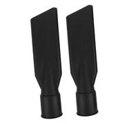 SEWOART 2 Pièces Suceur Plat Aspirateur Embout Crevasse Flexible pour Nettoyage Précis Espaces Étroits Accessoires Aspiration Humide et Sèche Brosse Compatible Tapis et Meubles
