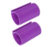 SEWOART 2 Pièces Support de Rouleau pour Toile à Strass Grand Format Anneaux Anti-glissement Clip de Fixation pour Stockage et Organisation de Tissu de Broderie et Quilting