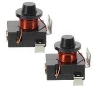 SEWOART 2 relais de démarrage PTC pour réfrigérateur - Relais de démarrage de compresseur de remplacement 375 W avec 3 broches - Protection contre les surcharges pour réfrigérateur