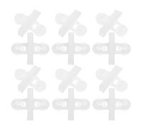 SEWOART 20 Pièces Aquarium Separation Clips with Suction Cup Holder Fish Tank Divider Support for Glass Partition Easy Installation and Secure Fixation for Aquatic Pet Breeding and DIY