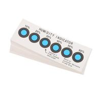 SEWOART 20 Pièces Carte Indicatrice Humidité Changement Rapide de Couleur par Eau Indicateur Portable pour et Réutilisable des Humidité