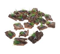 SEWOART 20 Pièces Natural Cork Bark for Reptile Terrarium Realistic Tree Bark Background Decor for Lizard and Turtle Climbing Aquarium Terrarium Accessory