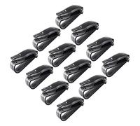 SEWOART 20 Pièces support de lunettes de soleil accessoires de lunettes Titulaires comprimé stylo parasoleil voiture clip de pare-soleil de voiture pince de rangement pour parasol Black