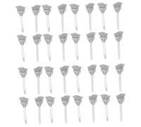 SEWOART 200 Pièces Breloques Balais Miniatures Antiqued Alliage pour Bijoux Halloween Pendentifs Brosses Mignonnes pour Bracelets Colliers et Projets DIY