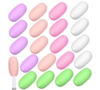 SEWOART 20pièces Capuchons De Brosse à Dents De Voyage Housses De Protection pour Brosse à Dents Antipoussière Plusieurs Couleurs pour Voyages