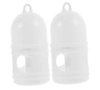 SEWOART 2Pièces Abreuvoirs pour Pigeons Fontaine Eau Portable pour Oiseaux