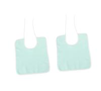 SEWOART 2pièces Bavoirs Lavables Pour Adultes Serviettes à Salive Protections Pour Vêtements De Patient