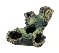 SEWOART 2pièces Grotte Cachée pour Aquarium Décoration Artisanale Abri pour Poissons Et Crevettes Ornement Aquarium Cachette sous Eau