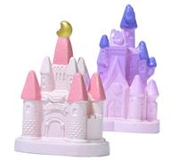 SEWOART 2pièces Mini-château Décoratif Lot de Ornement De Jardin Miniature Décoration De Micro- Château Miniature pour Pot De Fleurs Et Intérieur