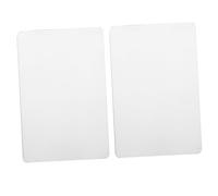 SEWOART 2pièces Plaque Rafraîchissante Acier pour Hamster Et Animal Tapis De Refroidissement pour Lapin Et Rongeur Accessoire Pratique Et