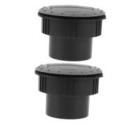 SEWOART 2pièces Ventilation De Toit Rv De Sorties Air Pour Camping Installation Facile Étanche Extraction Rapide De Fumée Design Élégant