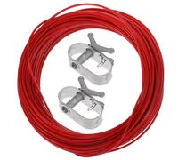 SEWOART 3 pièces Kit Câble Acier avec Treuil Manuel Tendeur pour Couverture Piscine Hiver Fixation Sécurisée Facile à Utiliser Adapté Garçon Fille et Animaux