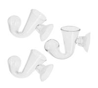 SEWOART 3 Pièces Lot de 3 Testeurs Co2 en Verre Borosilicate pour Aquarium Planté Indicateur Couleur Facile à Lire Vérificateur de Chute Co2 de Note de Musique Surveillance Précise du