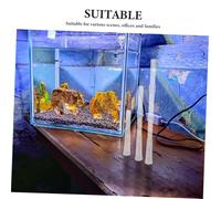 SEWOART 3 Pièces Pompe à Eau Électrique Transparente avec Buse Fontaine Champignon Décorative pour Bassins Aquariums et Fontaine de Bureau Installation Facile et Spray Élégant